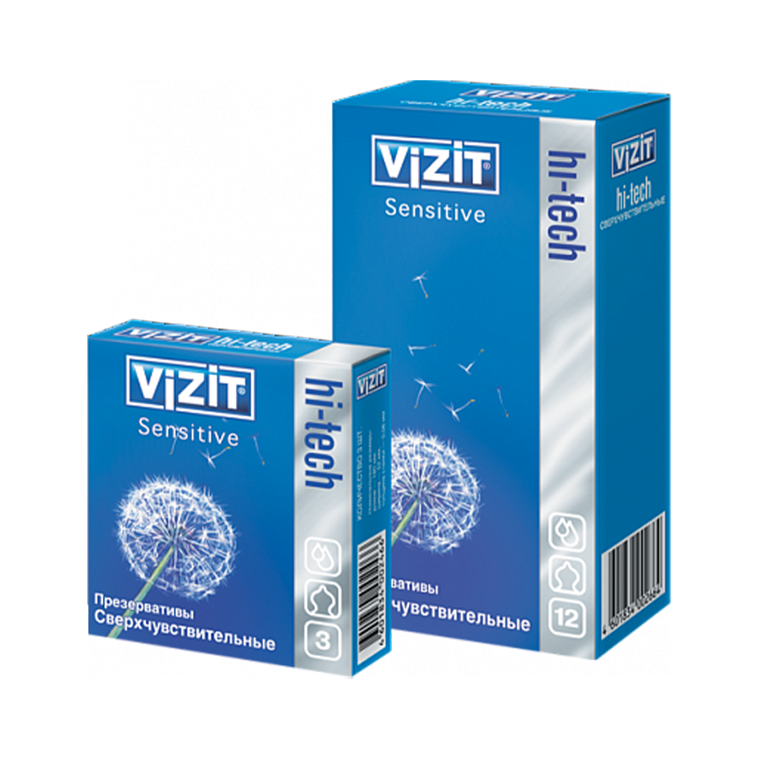 VIZIT Hi-tech Sensitive Сверхчувствительные, контурные анатомической формы