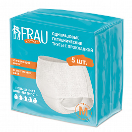 Одноразовые трусы с прокладкой FRAU comfort