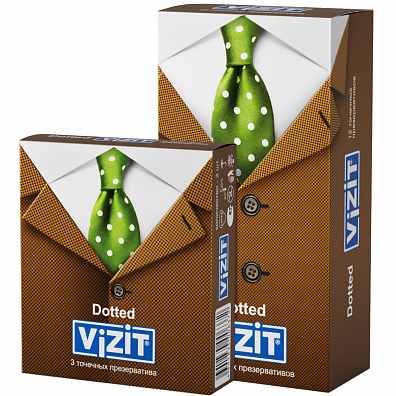 VIZIT Dotted Точечные {{презервативы}}