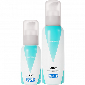 Гель-лубрикант Mint Охлаждающий, VIZIT 
