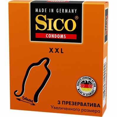 SICO XXL Увеличенного размера{{Презервативы}}