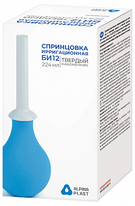 Спринцовка БИ №12 гинекологическая с прямым наконечником{{en:Tipe BI 12}}
