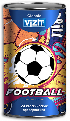 VIZIT "FOOTBALL" 24 шт. {{презервативы}}