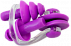 Беруши STIL для плавания с зажимом для носа силиконовые {{en: Silocone earplugs for swimming}}